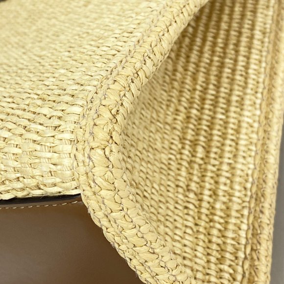 FENDI Brown Straw Bag - Picture 10 of 12